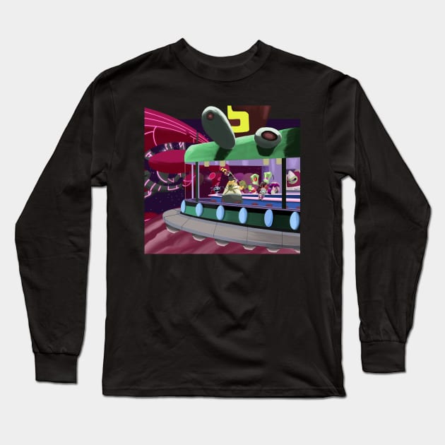 Irken Nightshift Long Sleeve T-Shirt by seamustheskunk